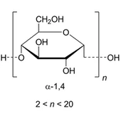 Maltodextrina (MD) (C6H10O5)n CAS 9050-36-6